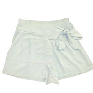 ALLY MINT HIGH WAISTED SHORTS
